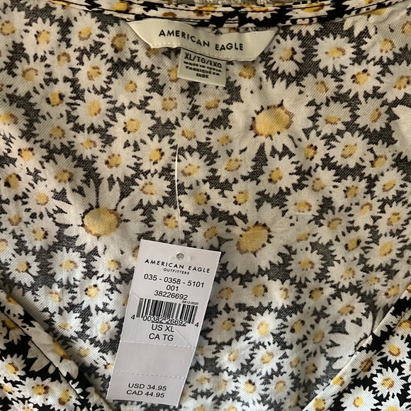 BUNDLE NWT 2 American Eagle Short Sleeve Tops Women’s XL - Picture 7 of 8